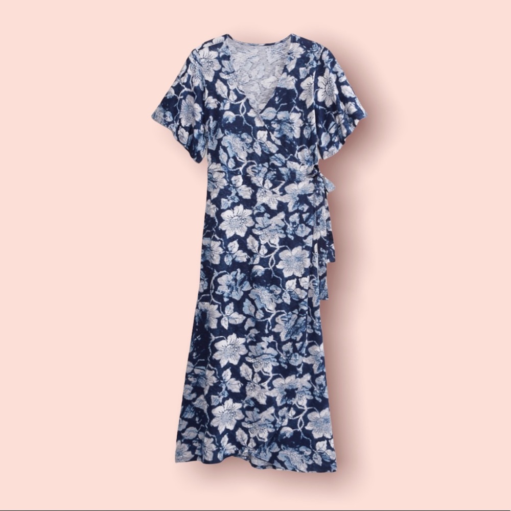 Wrap Front Dress Women’s M NWT